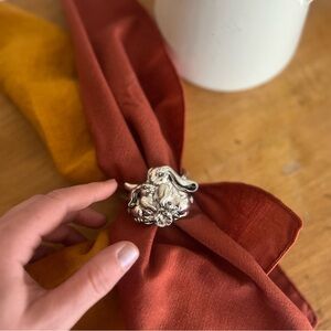 Vintage Arthur Court Rabbits Napkin Rings